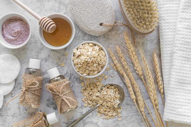 Oat meals can help treat rashes