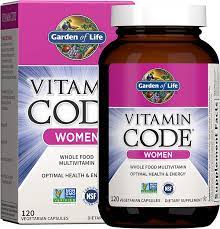 Garden of Life Vitamin Code Women's Multivitamin.