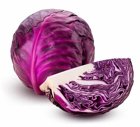 Purple cabbage.
