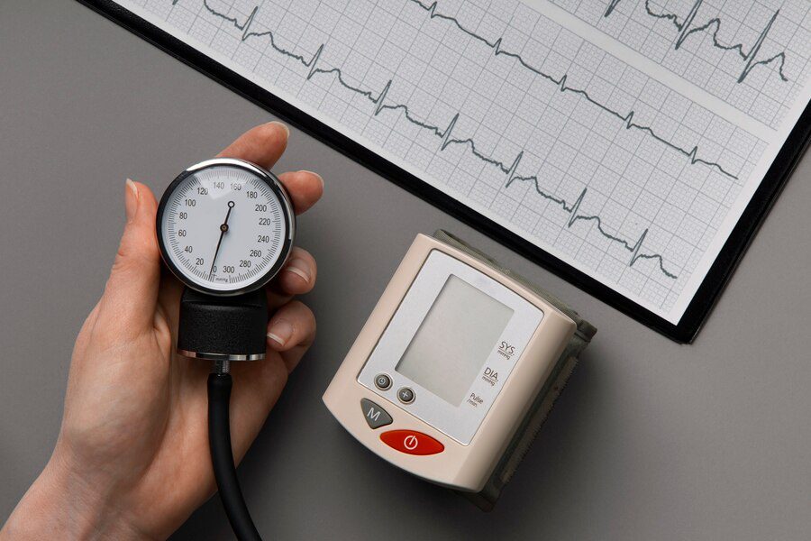 An image to show lower blood pressure 