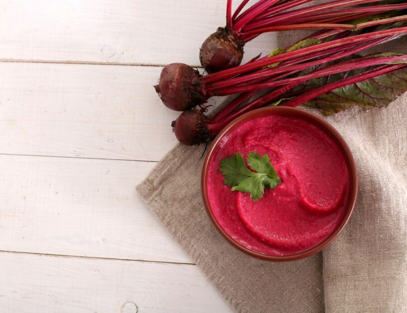 Beets are healthy foods.