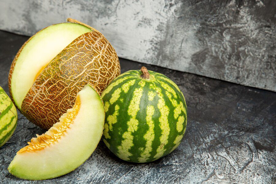 Honeydew melons are hydrating foods