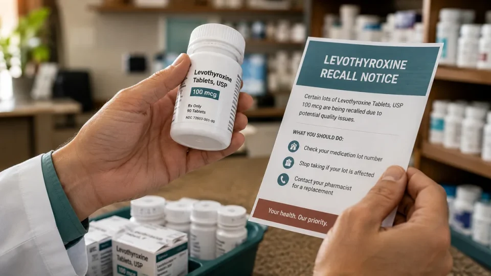 Image for: Levothyroxine Recall 2026: Which Lots Were Pulled, Who Is Affected, and What to Do Now