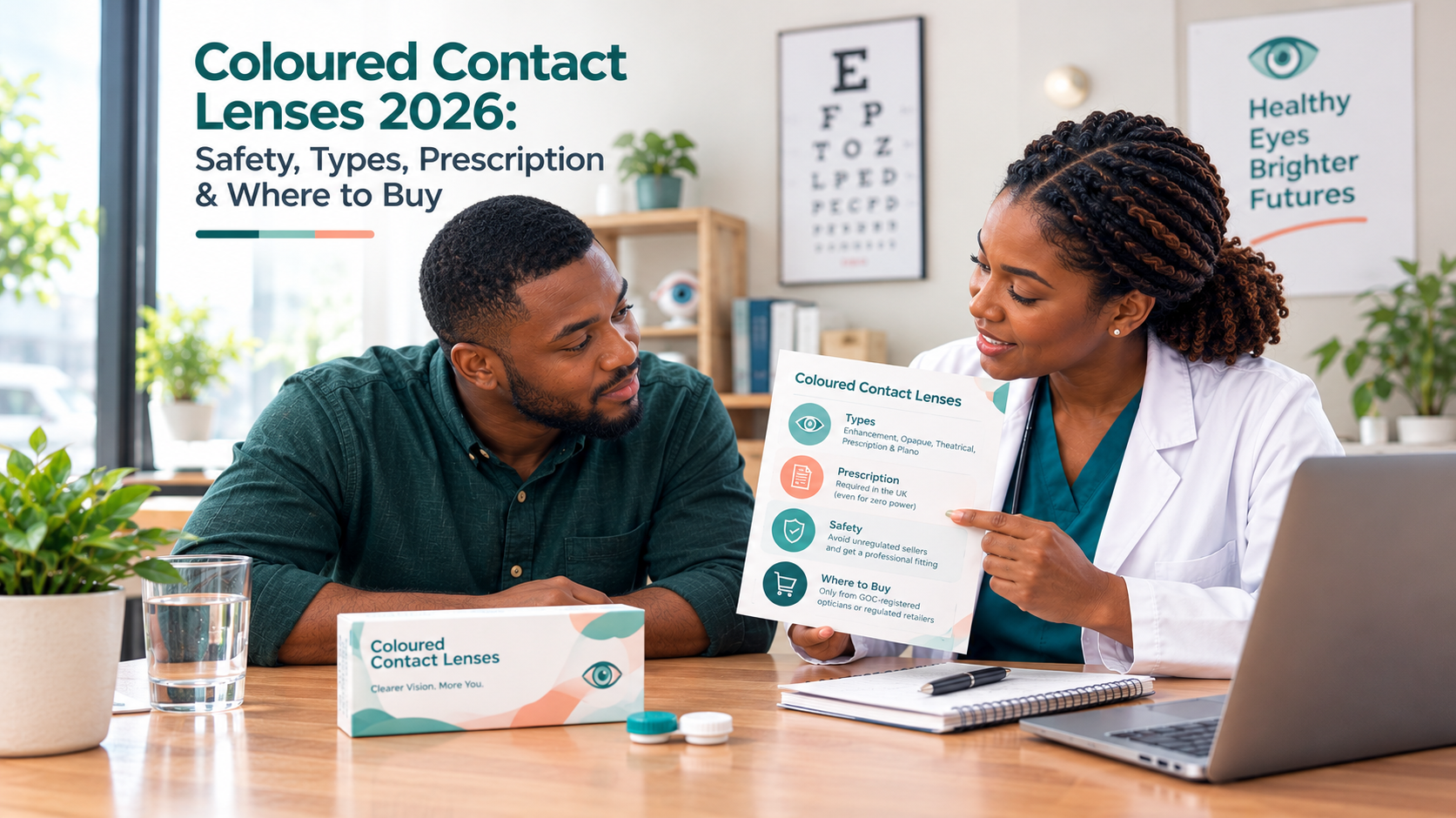 Coloured-Contact-Lens Safety Consultation