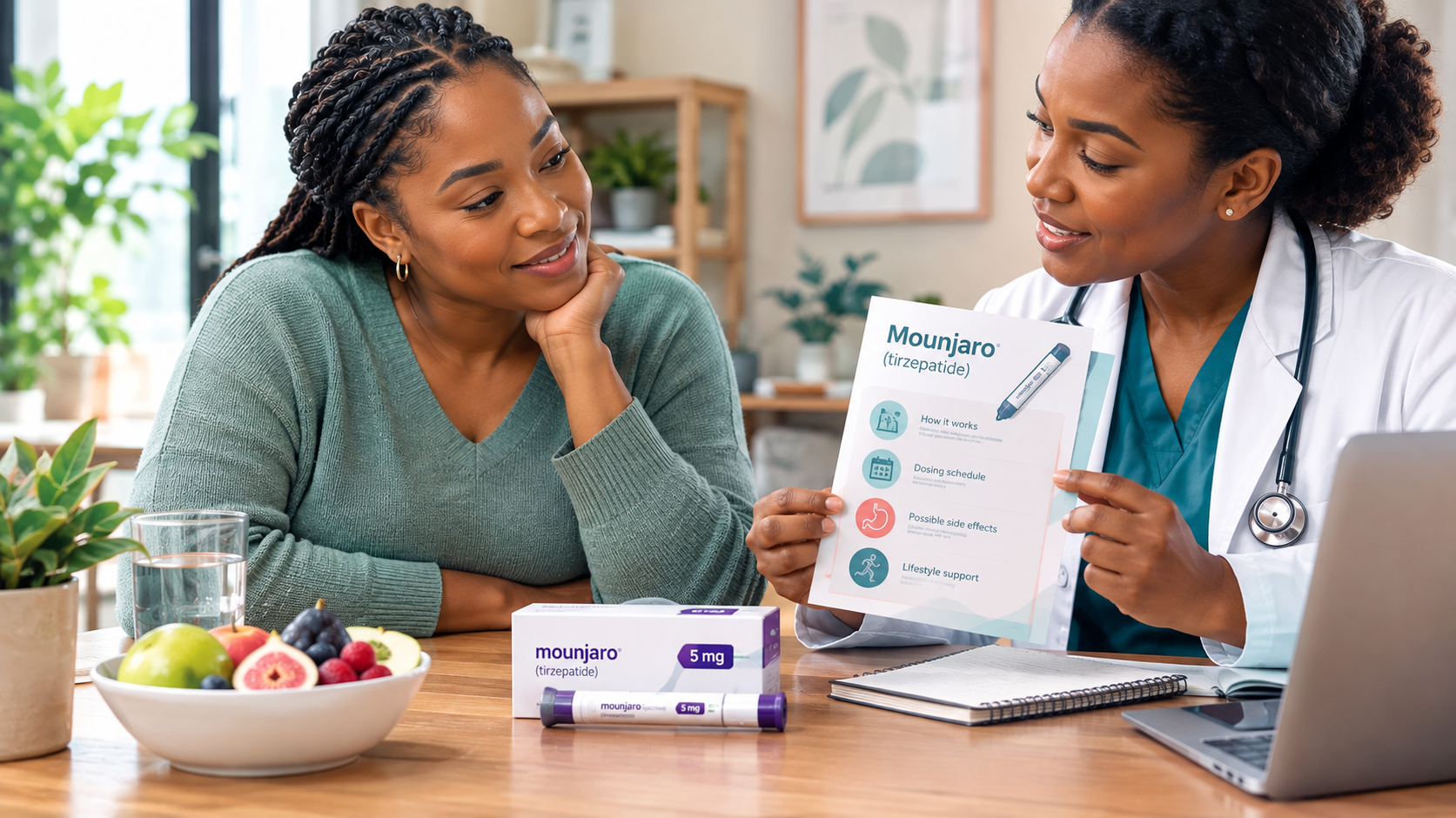 Mounjaro Consultation with Healthcare Professional.